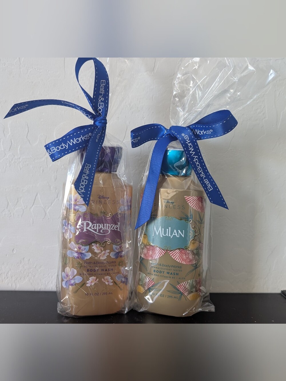 Bath & Body Works Gift Wrapped Disney Princess Rapunzel & Mulan Body Wash